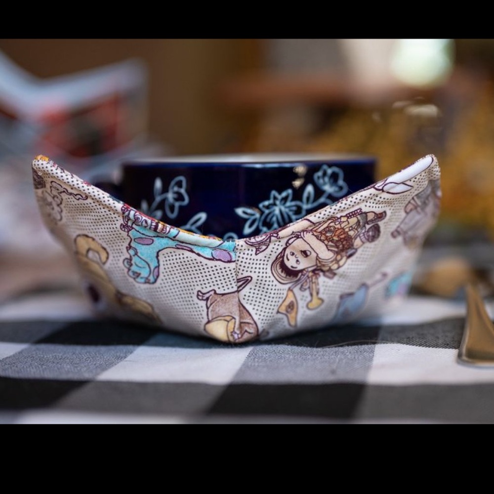 Pixar Collage Bowl Cozy - set of 2